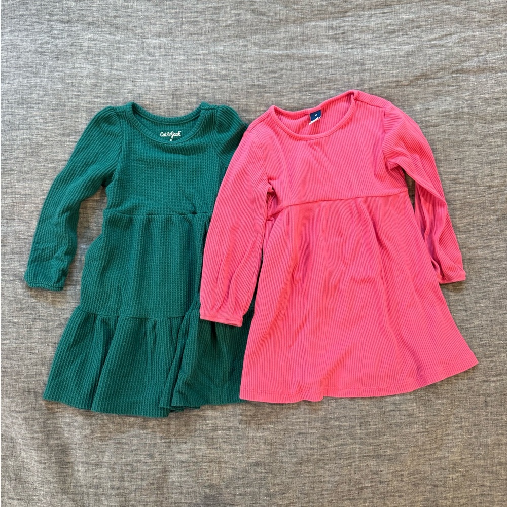 3T long sleeve dresses